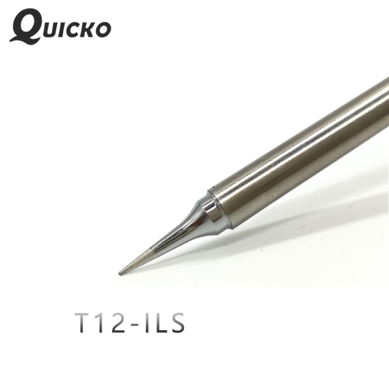 QUICKO T12-ILS T12-IL Series Soldering Iron Tips welding heads for FX9501