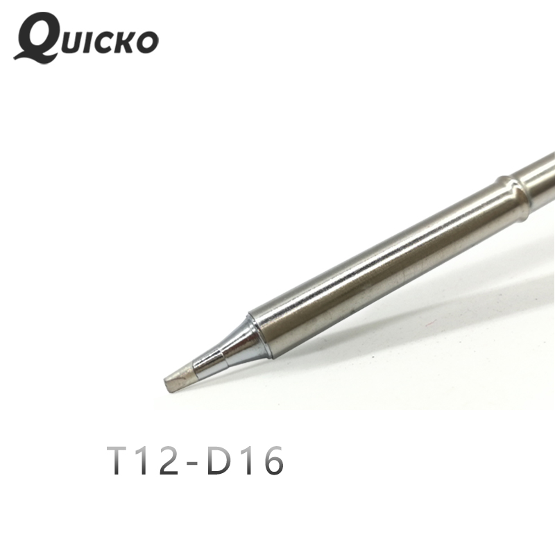 QUICKO T12-D16 Shape D series Solering iron tips welding tools for T12 Ha