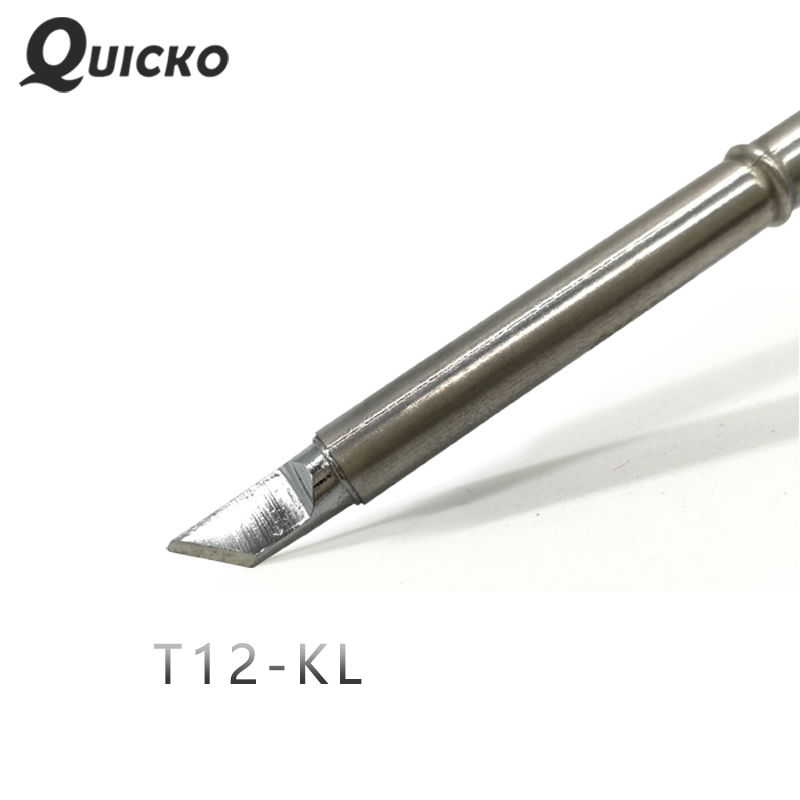 QUICKO T12-KL Shape K Series Electronic Soldering Tips 70W Iron Solder Ti
