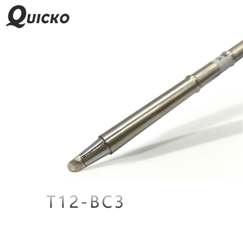 QUICKO T12-BC3 Solder iron tips welding heads tools 220V 70W for FX9501/9