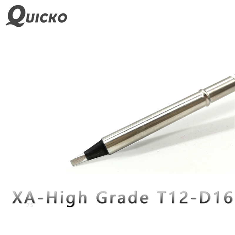  T12-D16 XA high-grade T12 Black welding Tips soldering iron for HAKKO FX